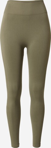 ONLY PLAY Skinny Workout Pants 'JIJI' in Green: front