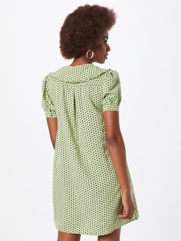 Abito camicia 'Pys' di PIECES in verde