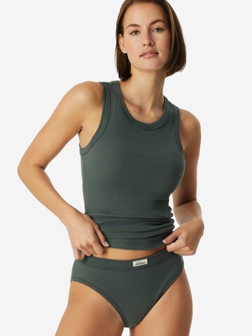 Slip 'Revival Paula' SCHIESSER en vert