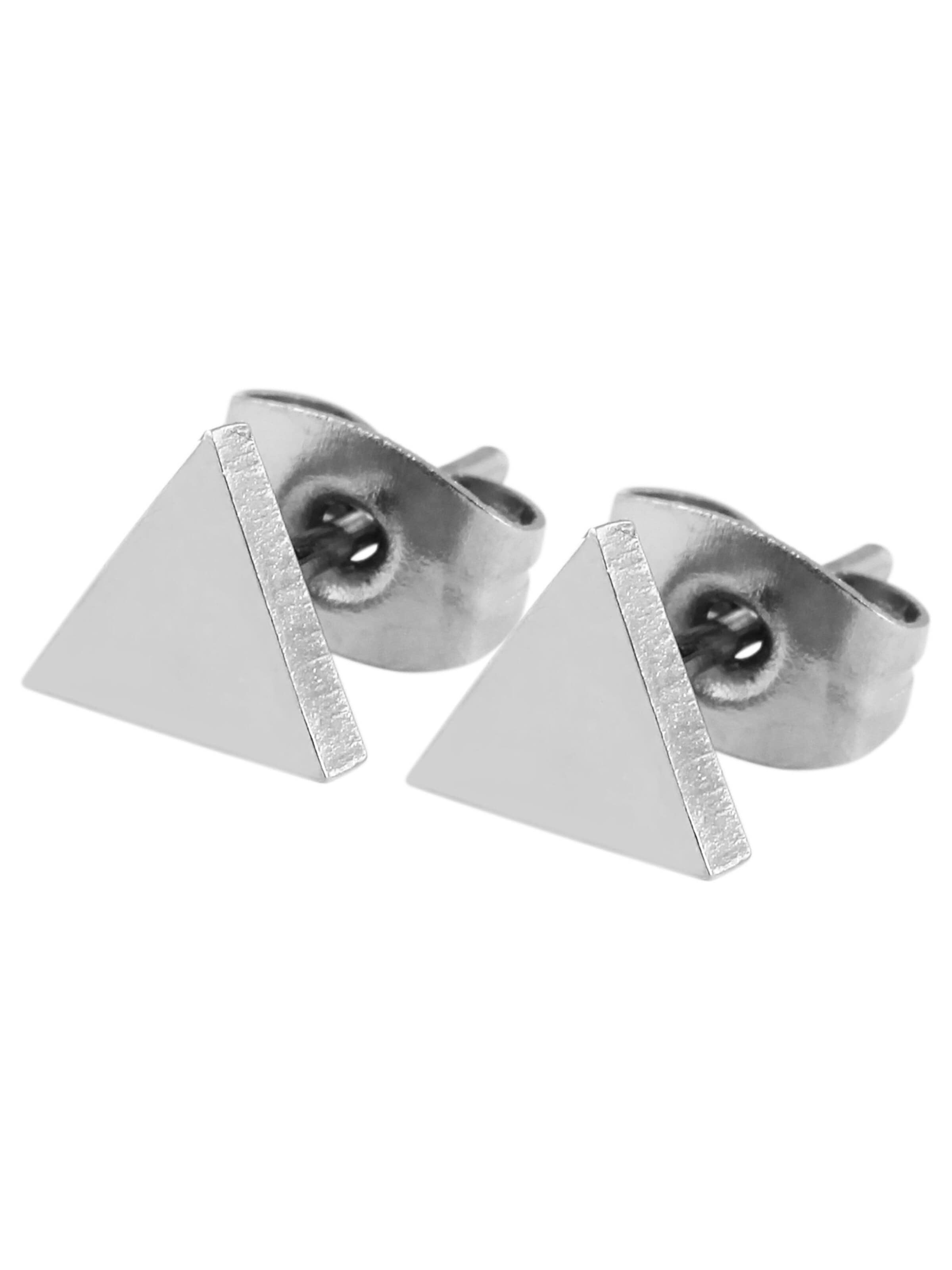 Akzent Earrings 'Talvi, langlebig' in Silver: front