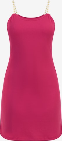 MYMO Dress in Pink: front