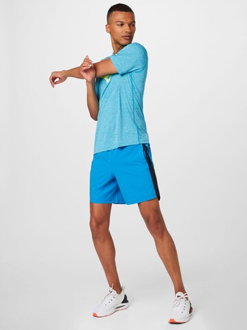 UNDER ARMOUR Regular Sportbroek 'Launch' in Blauw