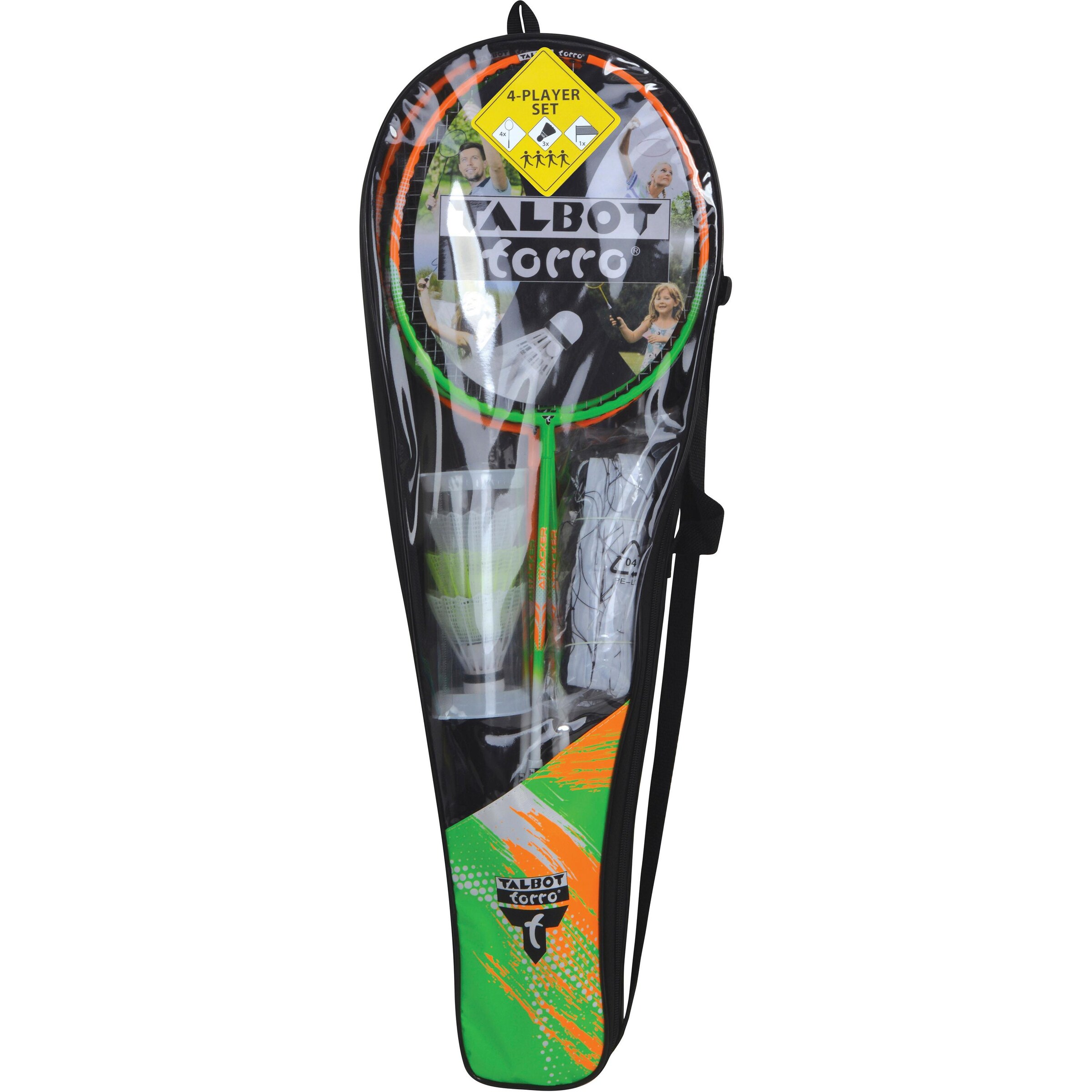 Talbot-Torro Racket 'SET 4-ATTACKER PLUS SET' in Mixed colors
