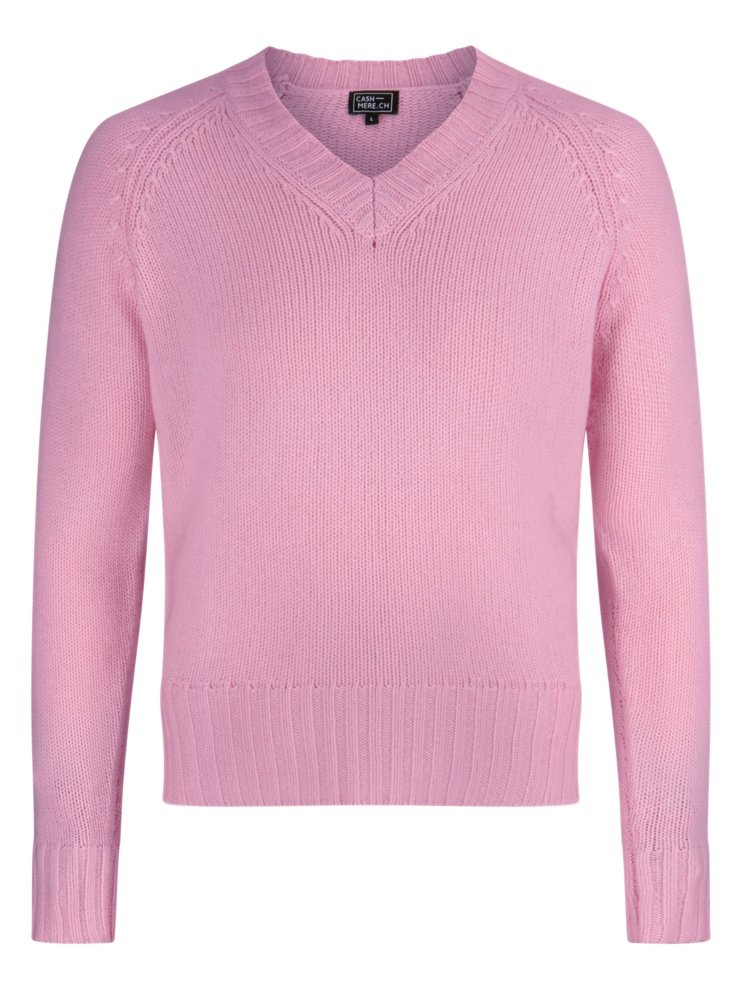 Pull-over CASH-MERE.CH en rose : devant