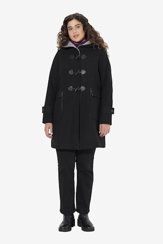 Ulla Popken Mantel in Schwarz