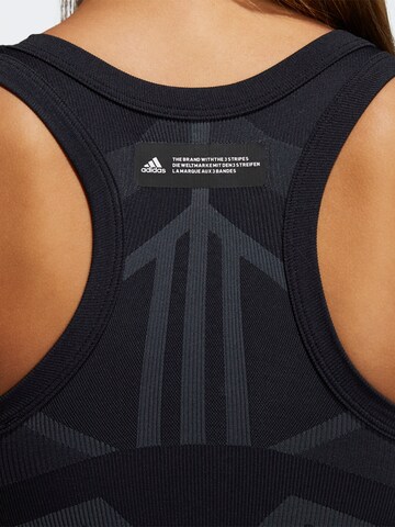 ADIDAS SPORTSWEAR Bustier Sport bh in Zwart