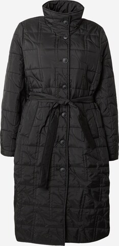 TAIFUN Between-Seasons Coat in Black: front