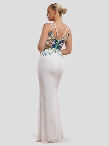 Robe GODDIVA en blanc