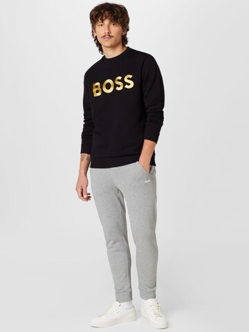 BOSS Green Slim fit Trousers 'Hadiko' in Grey