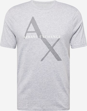 Maglietta di ARMANI EXCHANGE in grigio: frontale