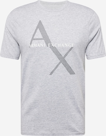 ARMANI EXCHANGE - Camiseta en gris: frente