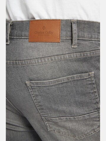 Charles Colby Loosefit Jeans ' Baron Isaac ' in Grijs