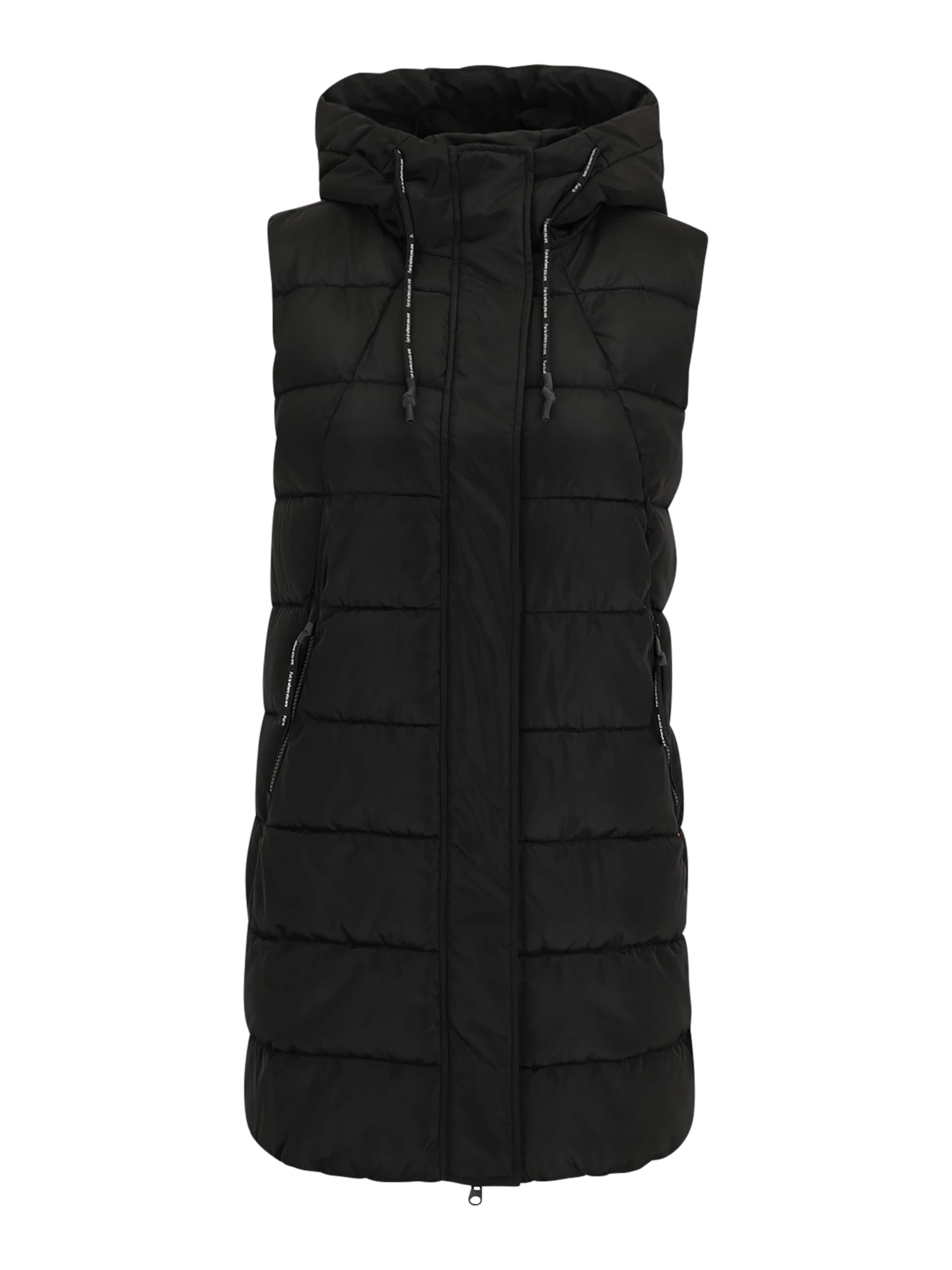 QS Vest, värv must: eest vaates