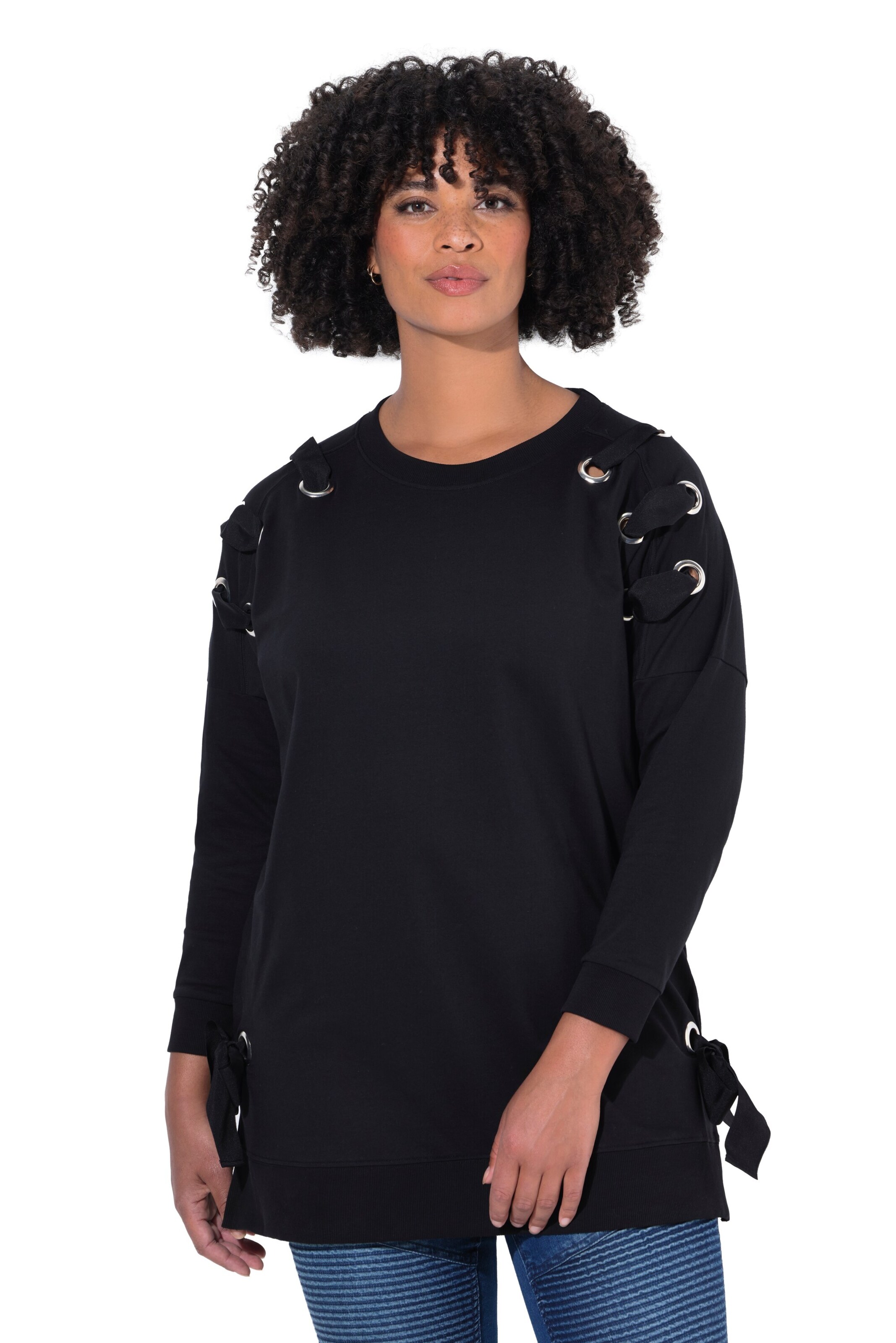 Angel of Style Sweatshirt in Schwarz: Vorderseite