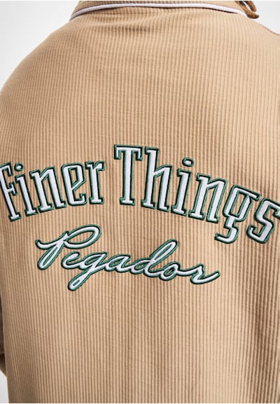 Pegador Přechodná bunda - mokka / tmavě zelená / bílá, Produkt