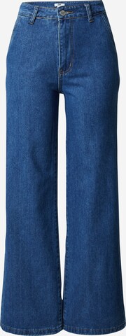 Dorothy Perkins Wide leg Jeans in Blauw: voorkant