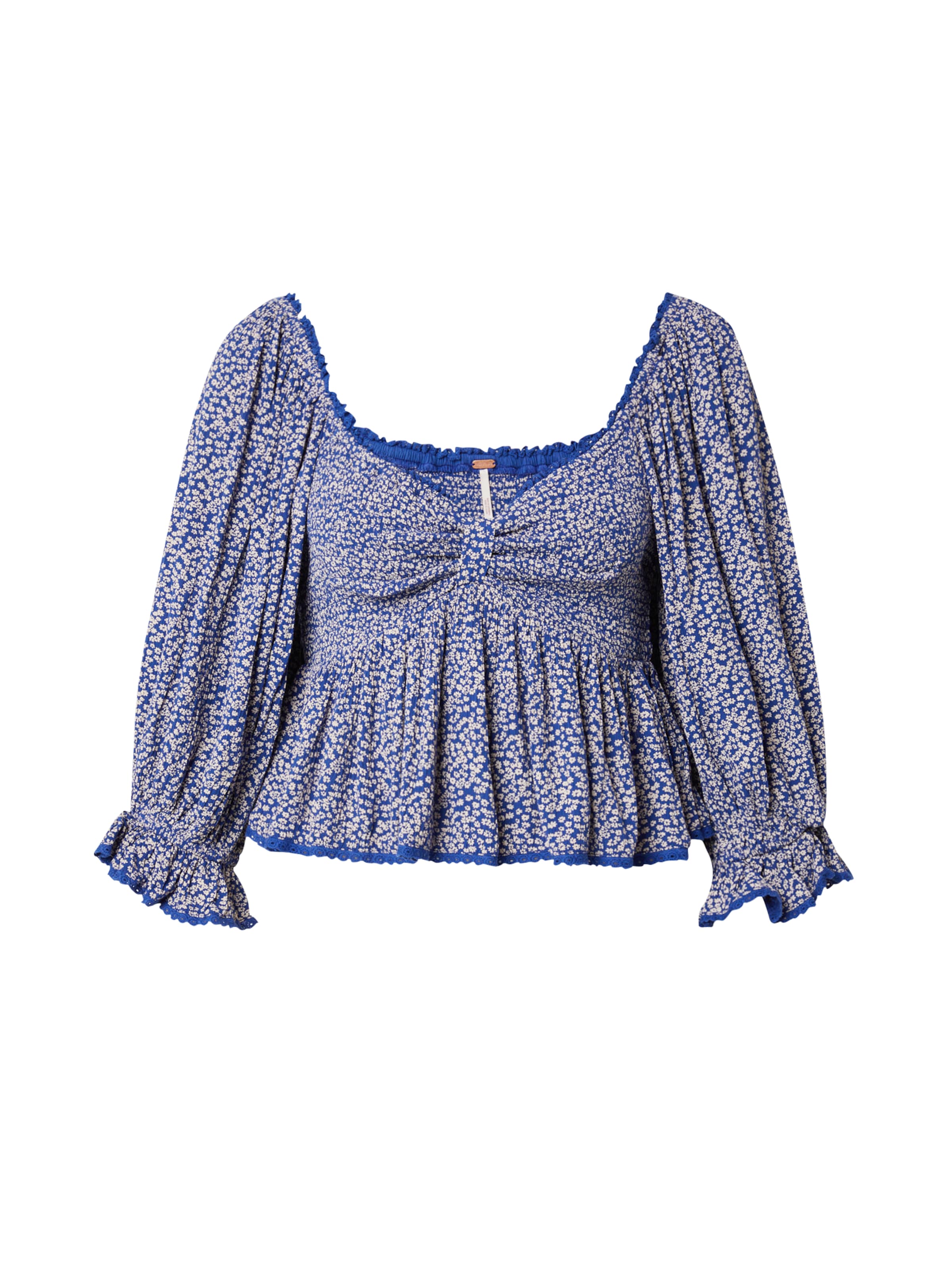 Free People Halenka 'BRITTNEE' – modrá: přední strana