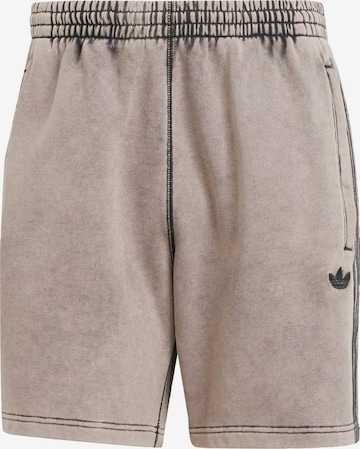 pilka ADIDAS ORIGINALS Laisvas Kelnės 'Premium Essentials': priekis