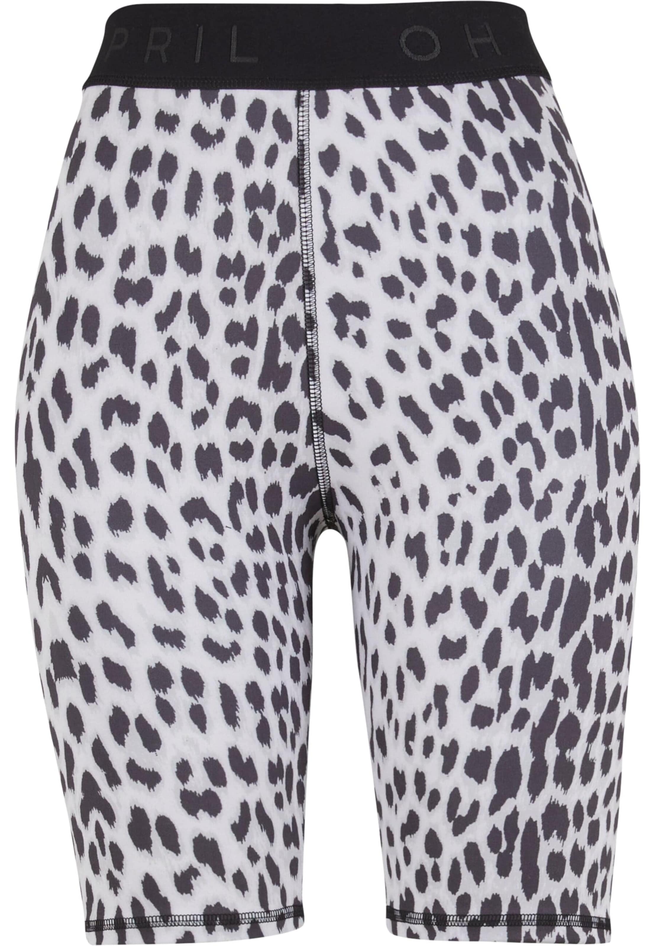 OH APRIL Skinny Legginsy 'Madison' w kolorze szary: przód