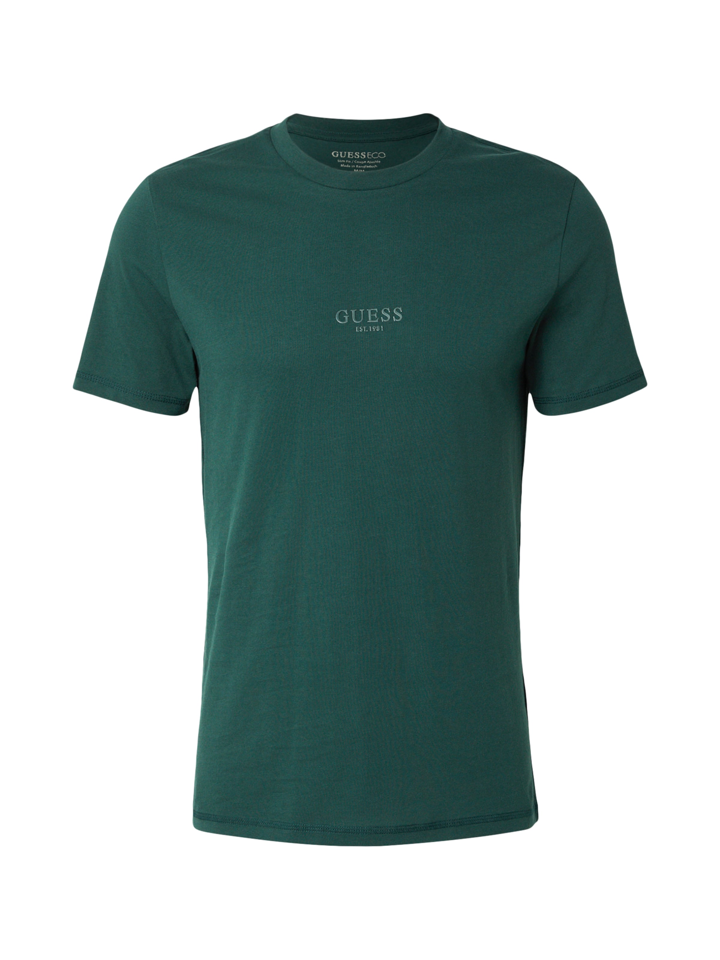 GUESS - Camisa 'AIDY' em verde: frente