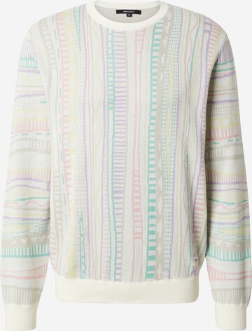 Regular fit Pullover 'Theodore Summer' di Iriedaily in bianco: frontale