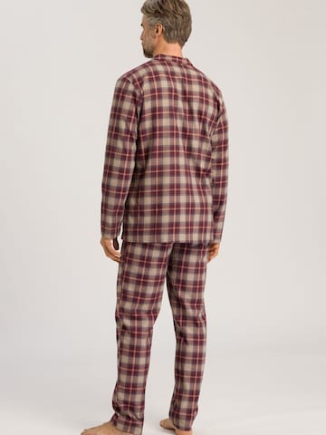Pyjama long ' Cozy Comfort ' Hanro en rouge
