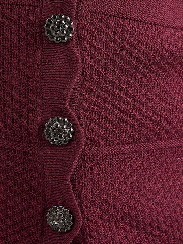 rosemunde - Cárdigan en rojo