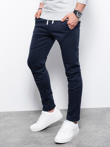 Ombre Tapered Hose 'P866' in Blau