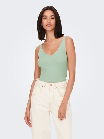 JDY Knitted top 'JDYNanna' in Green: front