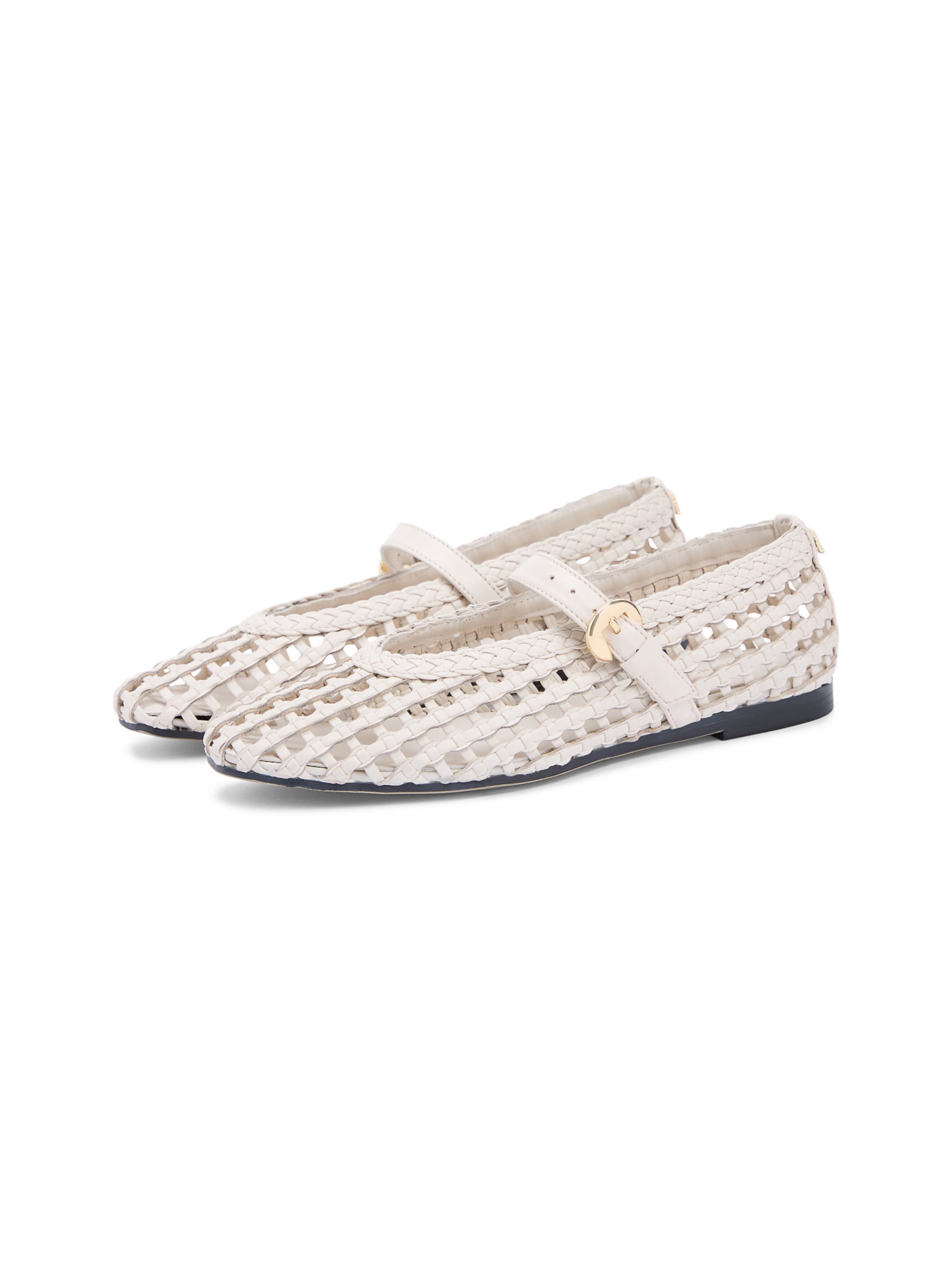 Ballerines à lanières TOMMY HILFIGER en beige