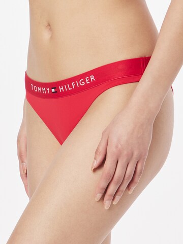 Tommy Hilfiger Underwear Bikinitrusse i rød: forside