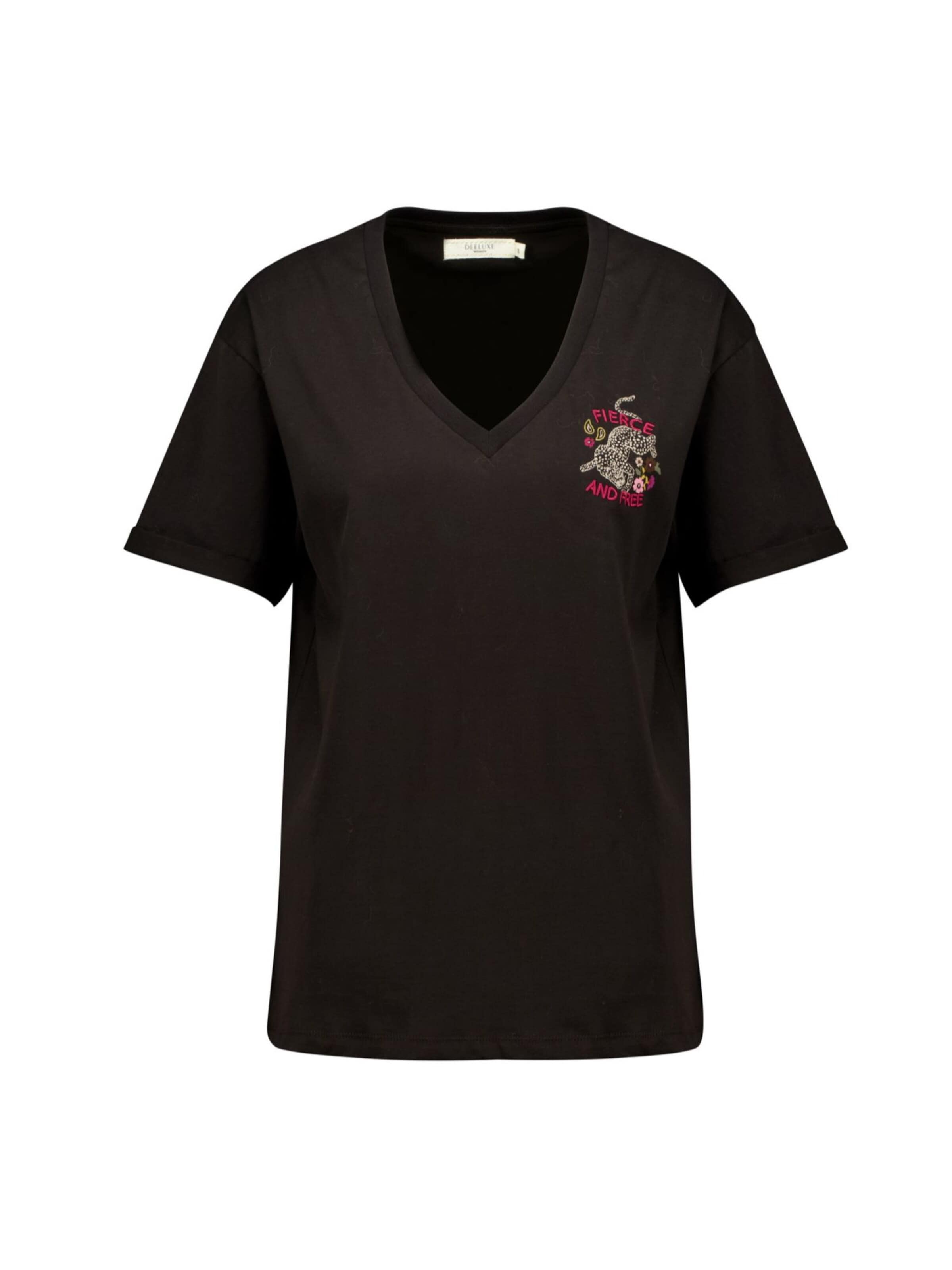 Deeluxe Shirt‌‌‌‌‌‌ in Schwarz: Vorderseite