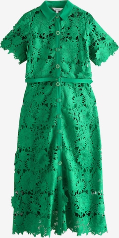 Next Shirt dress in Green: front