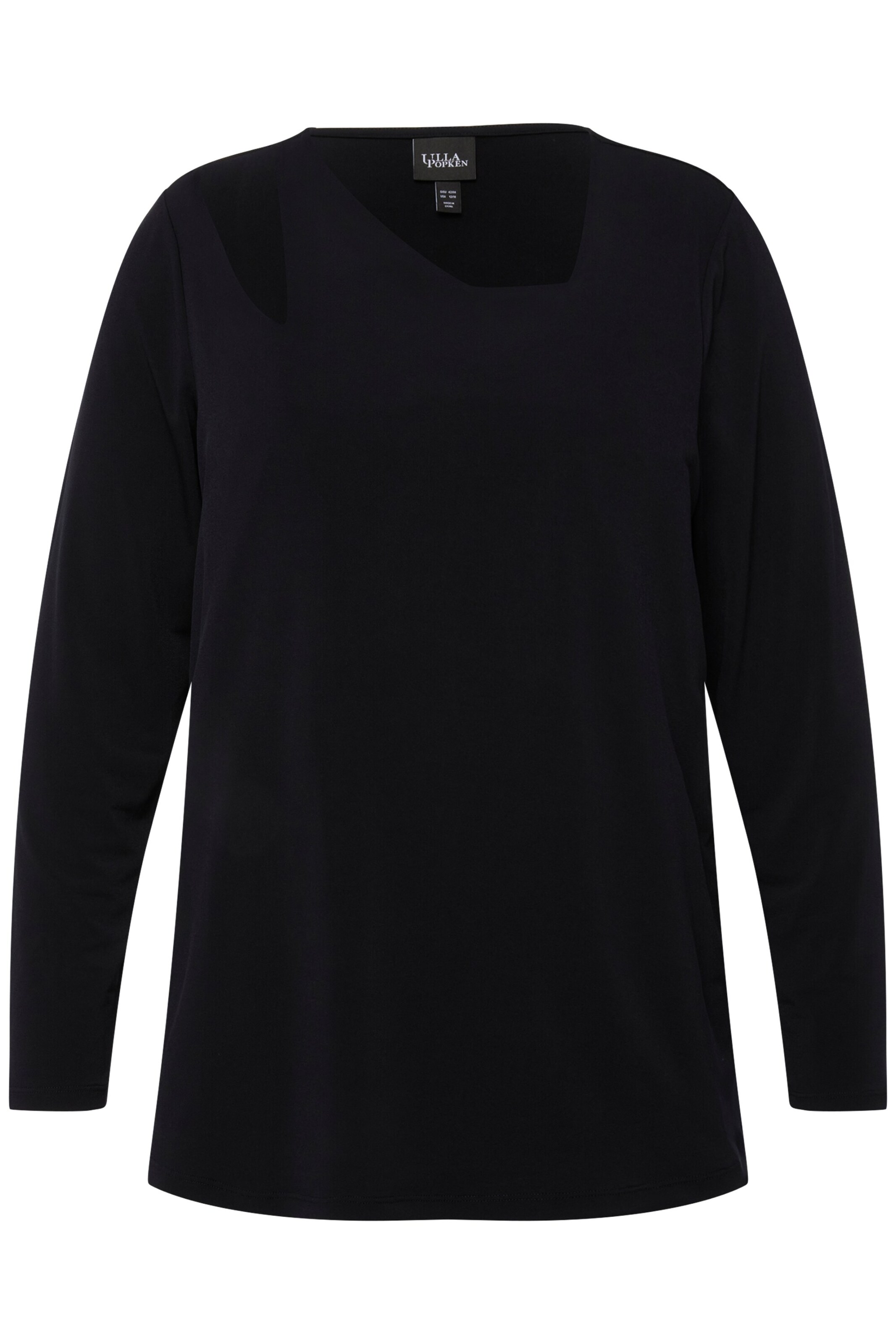Ulla Popken Shirt in Blauw: voorkant