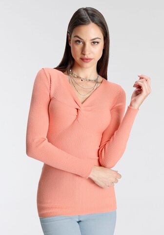 MELROSE Sweater in Orange