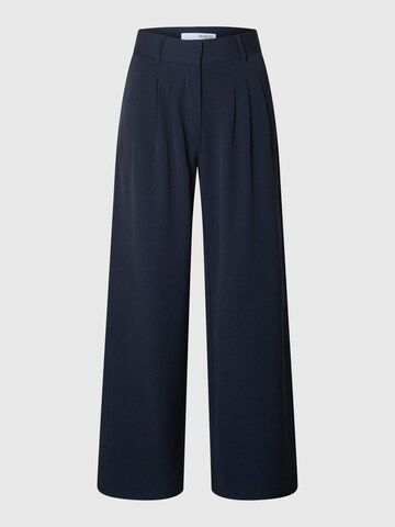SELECTED FEMME Pleat-Front Pants in Blue