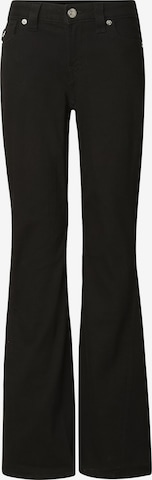 évasé Jean 'Joey' True Religion en noir : devant