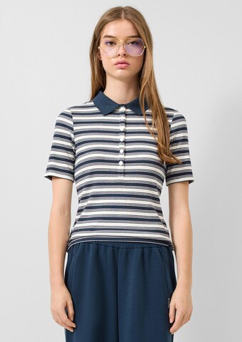 QS Tričko - Modrá: predná strana