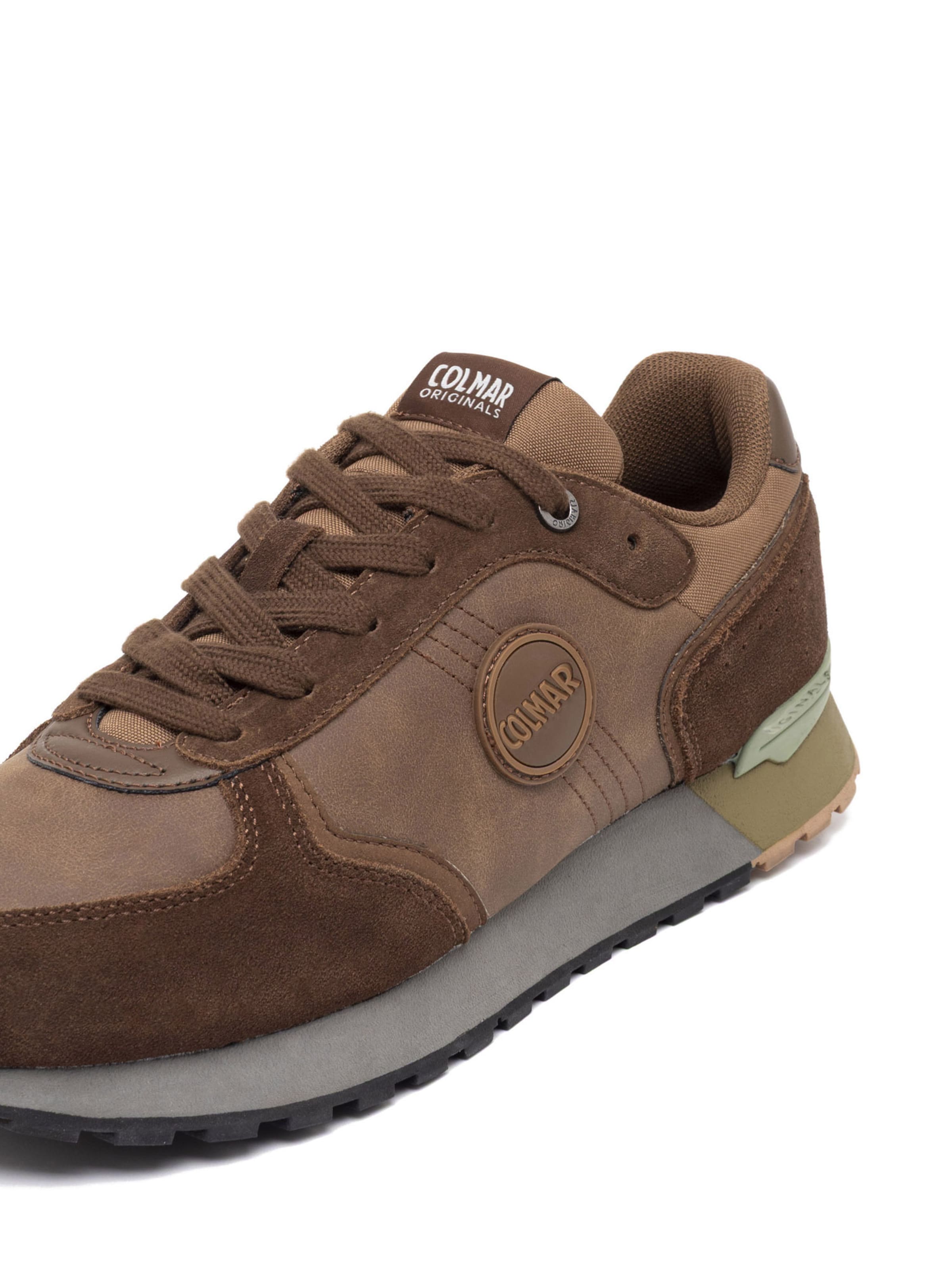 Colmar Platform trainers 'Travis Boost' in Brown: side