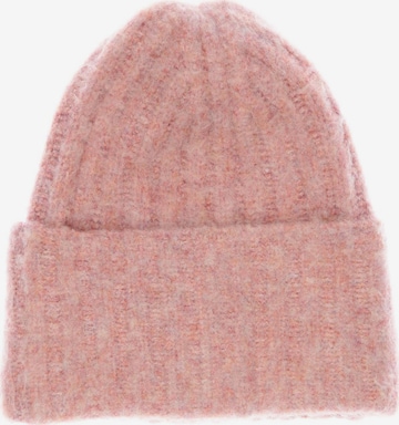 Someday Hat & Cap in One size in Pink: front