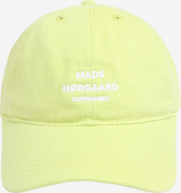 MADS NORGAARD COPENHAGEN Cap 'Bob' in Grün