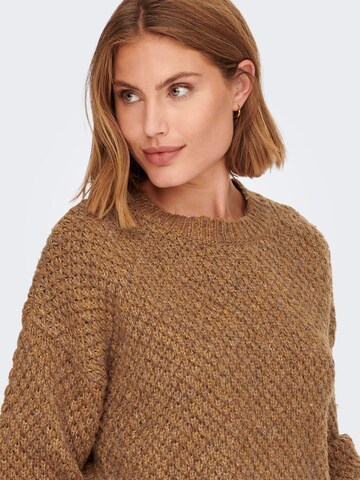 Pull-over 'Mella' ONLY en marron