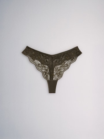 The Set - Tanga en beige