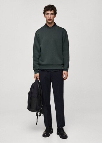 MANGO MAN Sweatshirt 'Romoc' i grön