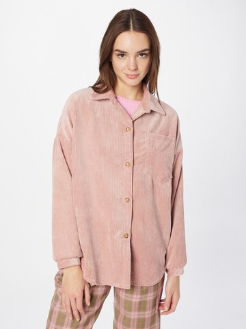 Zwillingsherz Blouse 'Sigia' in Roze: voorkant