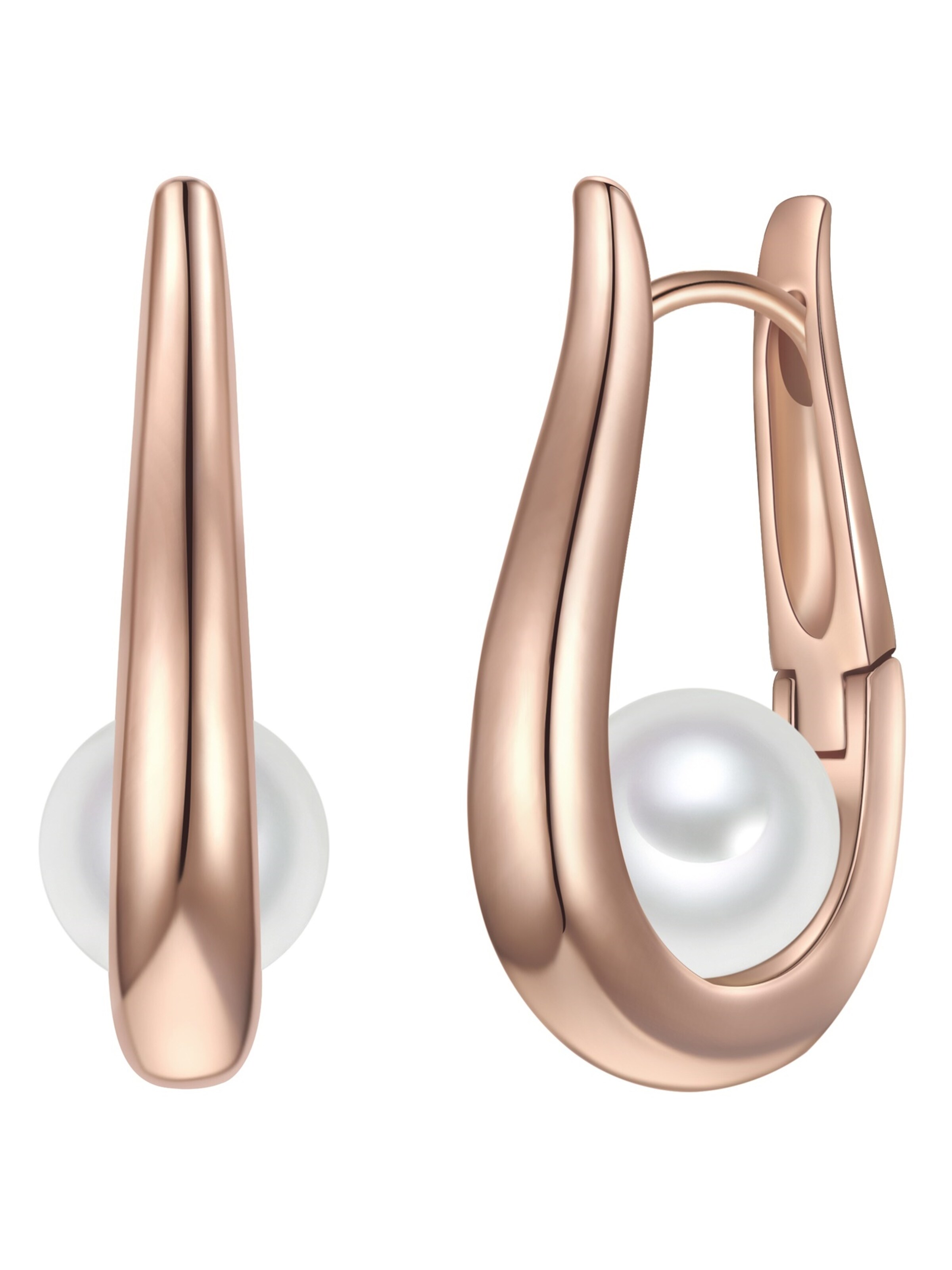 Yokoamii Earrings in Gold: front