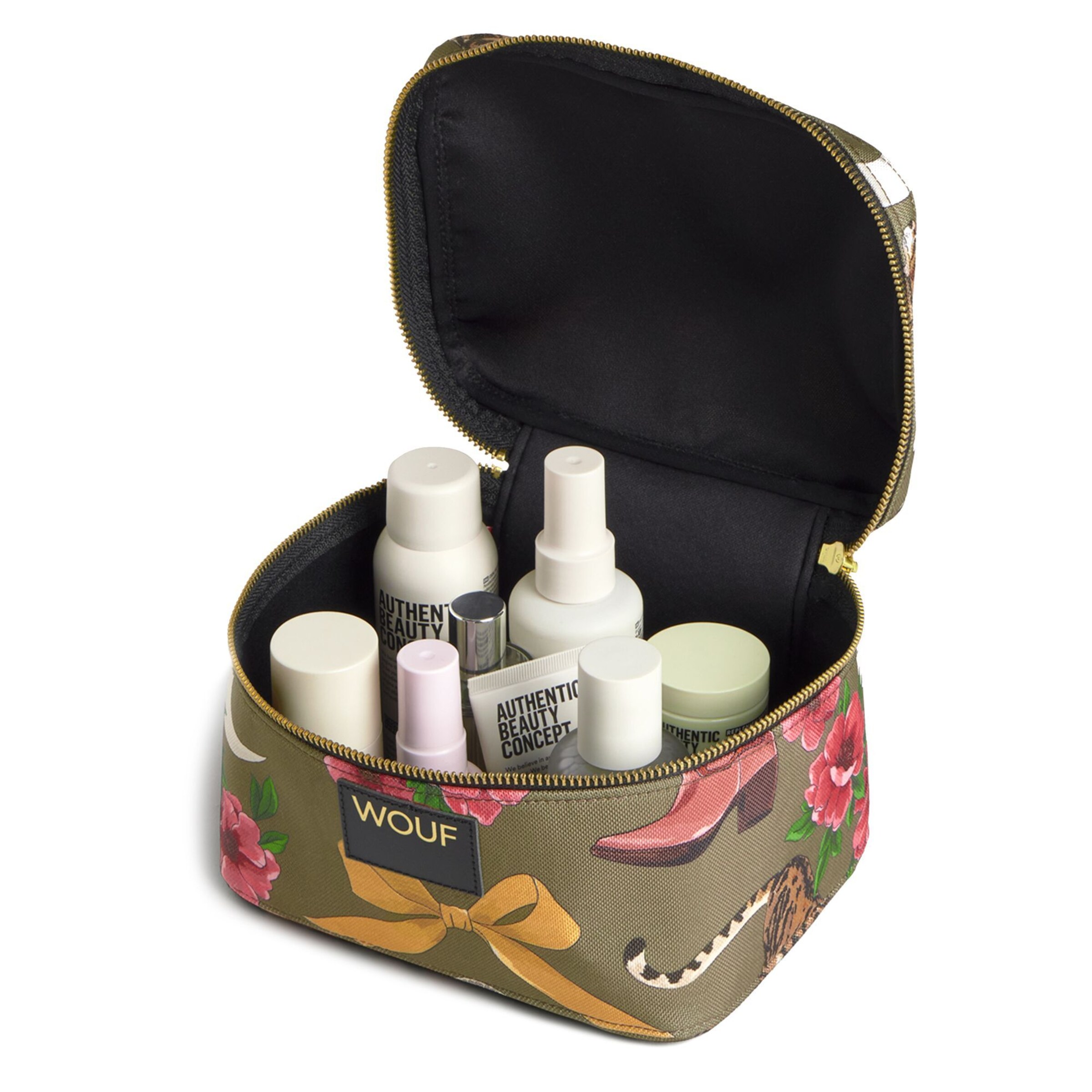 Nécessaire 'Daily' di Wouf in verde