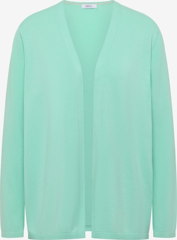 CECIL Strickjacke in Grün: Vorderseite