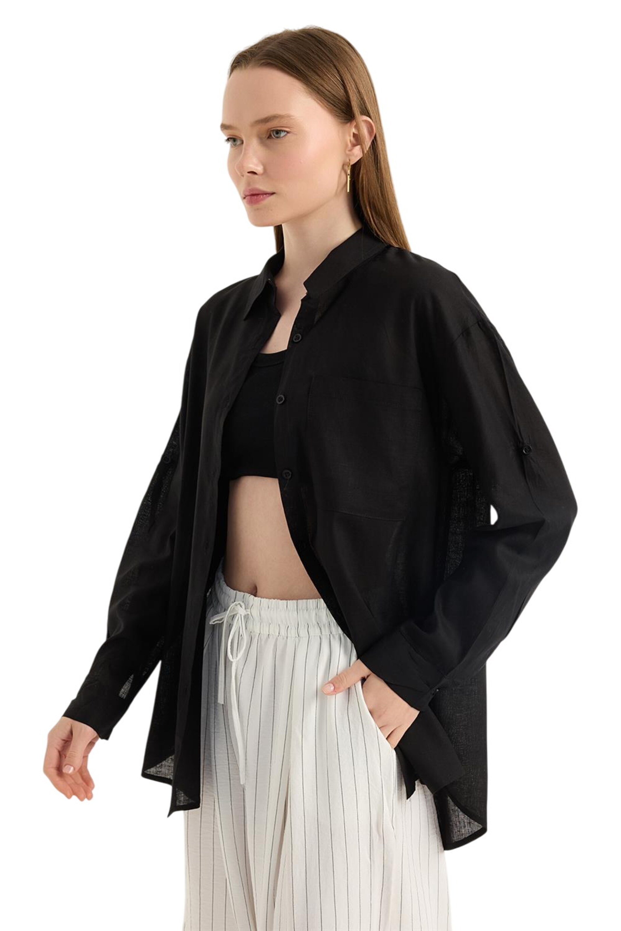 HOME STORE Blouse in Black