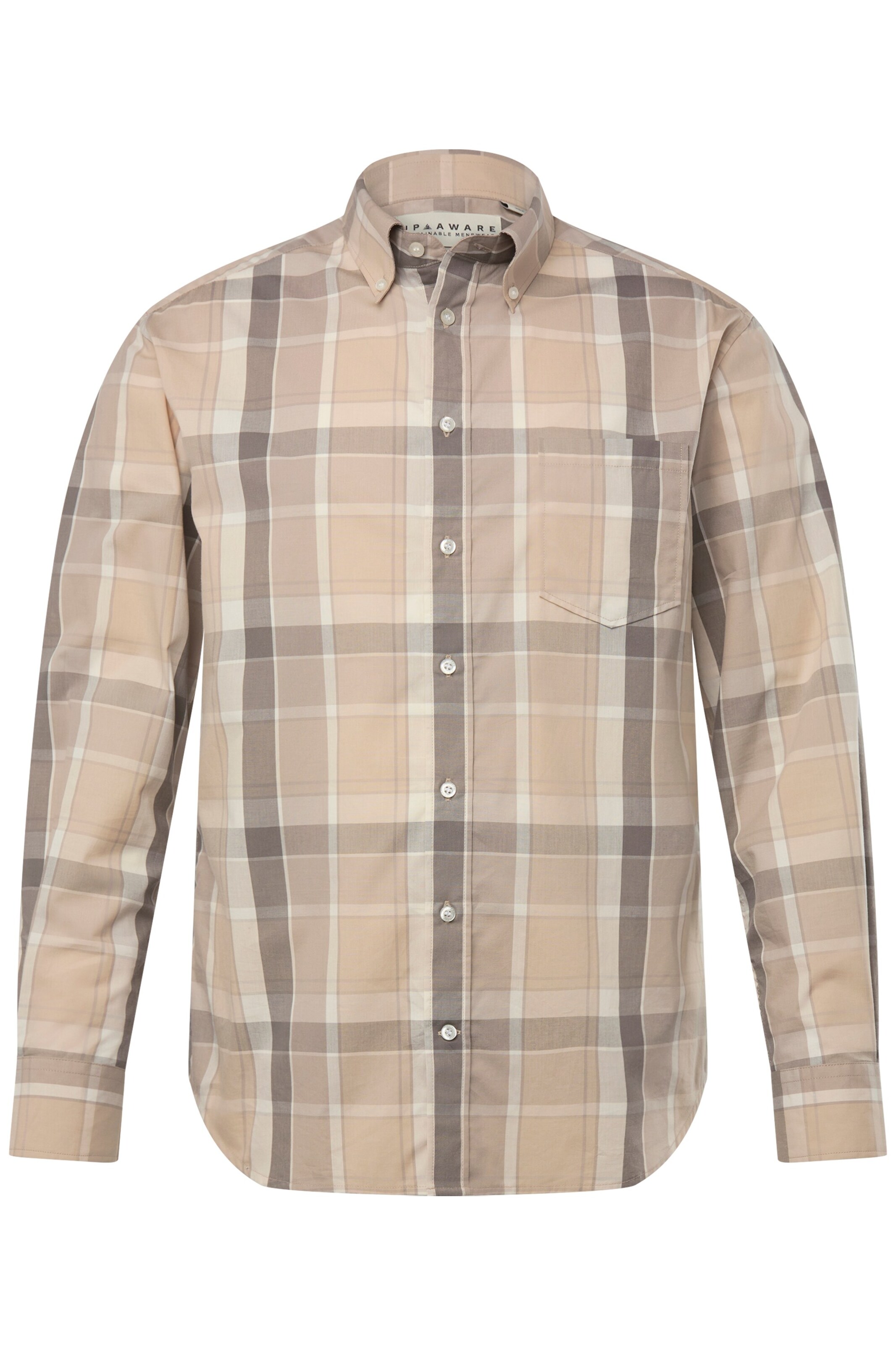 Coupe regular Chemise JP1880 en mélange de couleurs : devant